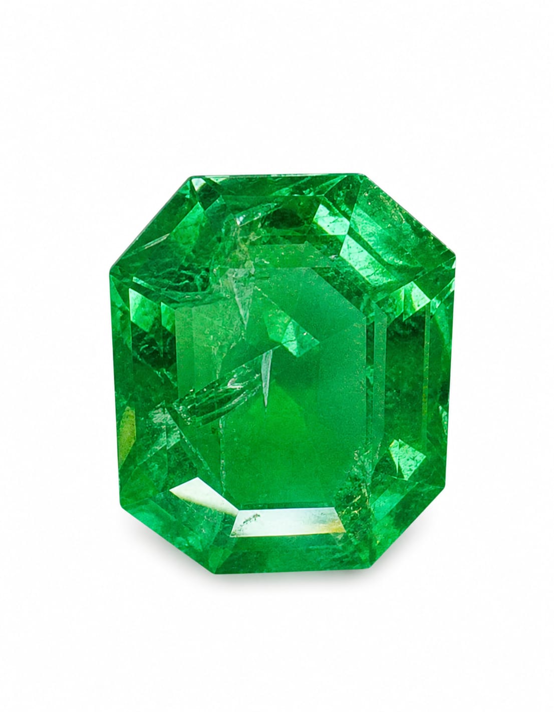 12.47ct Colombian Emerald — alternate view